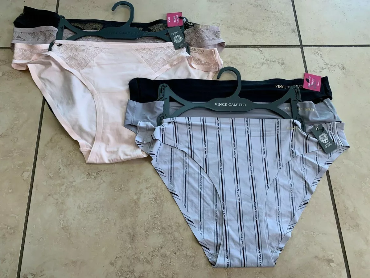 Vince Camuto Womens Bikini Underwear Panties Nylon Blend 6-Pair XL Free  Shipping