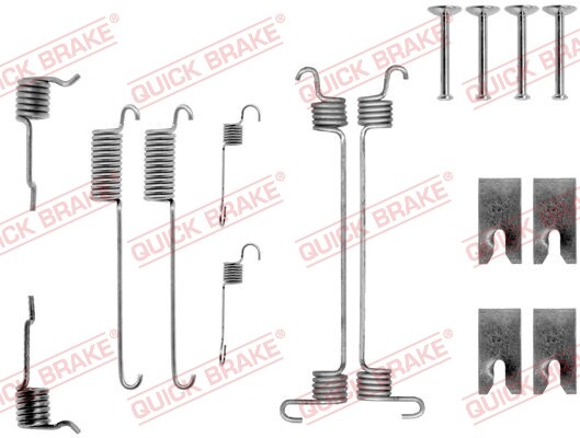 Quick Brake 105-0731 Accessory Kit, Brake Shoes For Ford-image