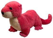 Aurora Destination Nation River Otter Plush Stuffed Animal 16" Pink No Tush Tag