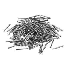 200pcs Finishing Nails Hand-Drive Hardware Carbon Steel Nail 25mm 1-inches