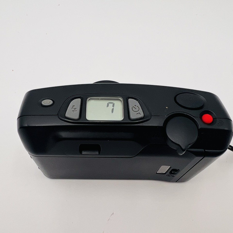 Pentax IQZoom EZYR 35mm Point & Shoot Film Camera With Case & Manual