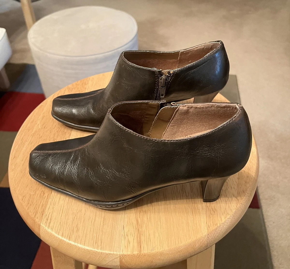 New Aerosoles Cinchuation Black Women s US6B EU4 Heels Bootie