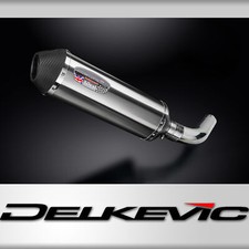 KIT SCARICO SILENZIATORE INOX HONDA VFR800F 2014-2019 343mm X-OVALE