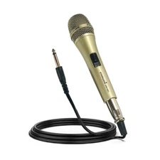 Wired Dynamic Microphone Handheld Karaoke Mic W/XLR Cable Studio Bar Microphone