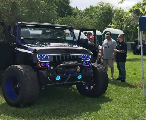 Vector™ for Jeep Wrangler JK Grill LED Halo Kit Oracle - Picture 5 of 8