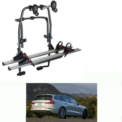 FAHRRADTRÄGER HINTEN STAND UP 2 SCHIENEN VOLVO V60 BJ 2021 FÜR 2 FAHRRÄDER HERREN DAMEN