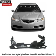 New Standard Front Engine Splash Shield Compatible with 2004-2008 Acura TL