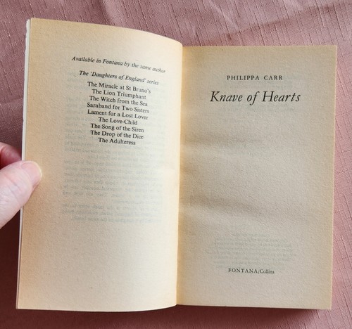 Knave of Hearts by Philippa Carr, Paperback, 1984 - Picture 3 of 13