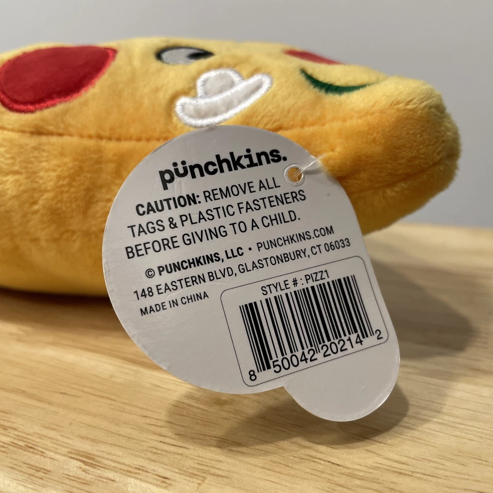 Peluche Punchkins novedad pizza peluche mi comida pirámide Foto 3 de 4