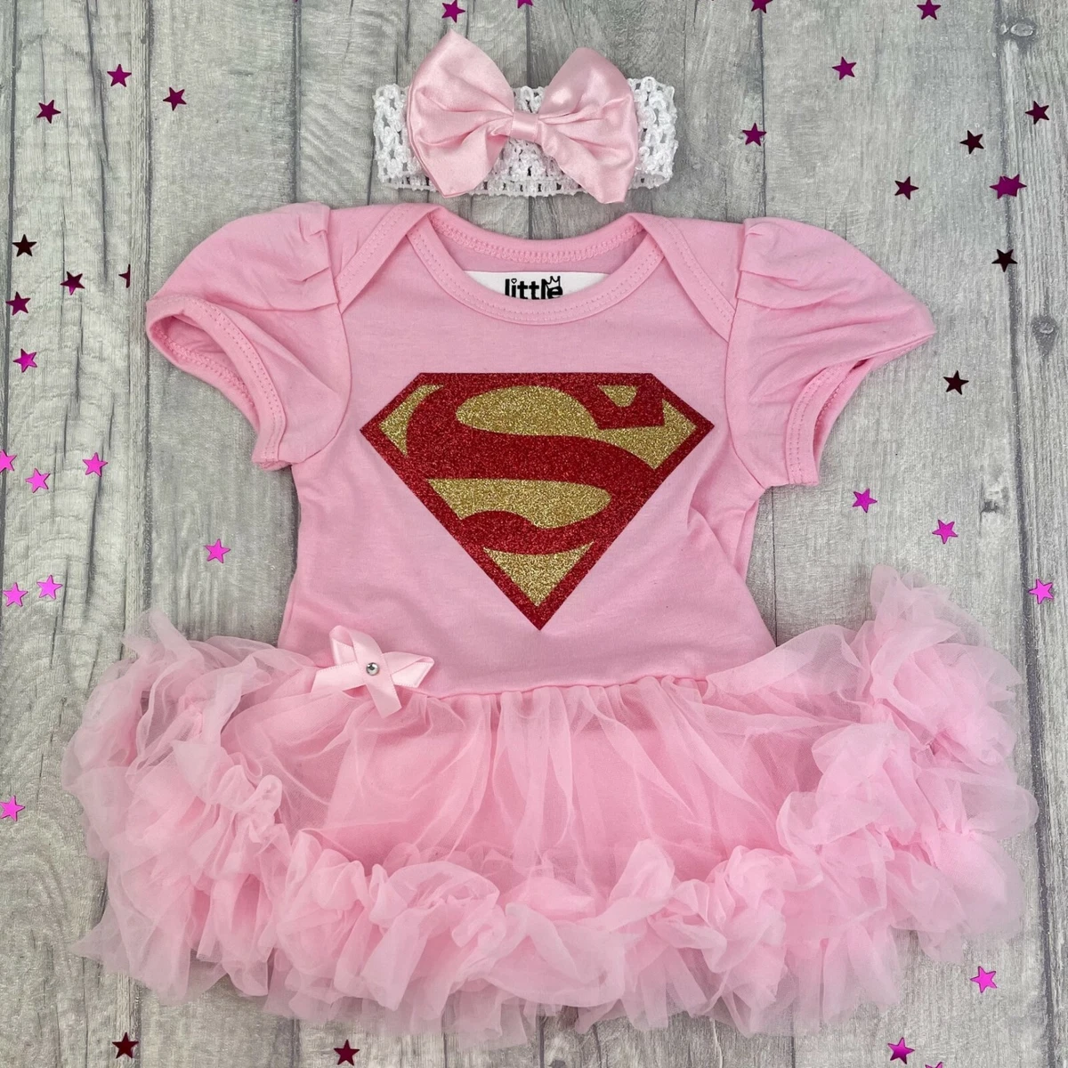 Neonato neonato Baby Boys Ragazze Supereroe Romper Tuta Superman