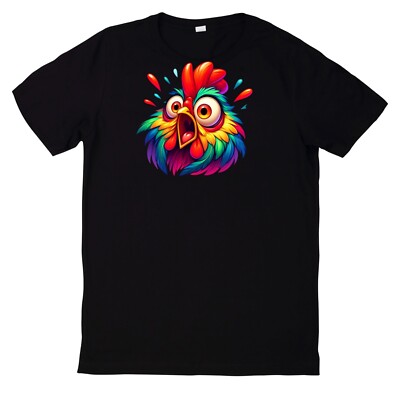 T-Shirt Funny Chicken Face