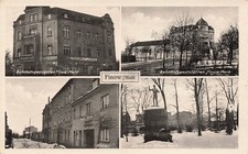 Cartolina Finow Mark ristoranti cinema monumento Brandeburgo cartolina non viaggiata