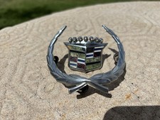 1967 1968 1969 1970 Cadillac Eldorado Hood Emblem Crest Badge 1486475