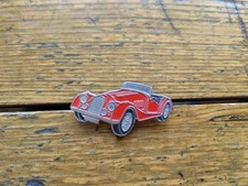 Morgan Red & Silver Car Lapel Pin Brooch Badge VGC Nostalgia Motor Sports Racing