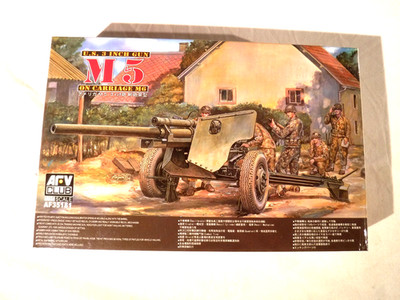 1/35 AFV Club US Army M5 3 Inch Canon Metal Barrel PE Parts # 35181