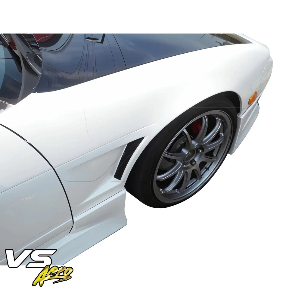 VSaero FRP MSPO Wide Body Fenders (front) 20mm 2/3dr for 240SX Nissan 89-94 vsa Foto 2 de 4