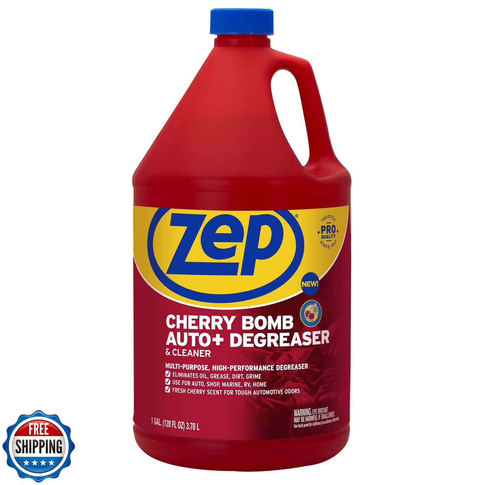 Zep Cherry Bomb Auto+ Degreaser and Cleaner - For Auto, Marine, RV, and Home 