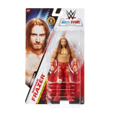 Nathan Frazer Red Chase WWE Mattel Basic Series 157 Wrestling Action Figure