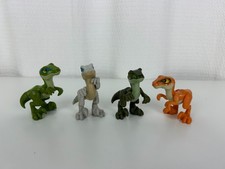 2017 Mattel Baby Dinosaurs LOT Poseable Figures Jurassic World Raptors Imaginext
