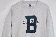 RUSSELL ATHLETIC VINTAGE MADE IN USA XL Cotton Fleece Embroidered Sweatshirt