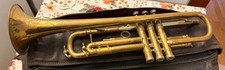 Vintage 1953 Henri Selmer Paris Trumpet .455 Bore - French Made - 1 Owner - Rare