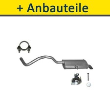 Endtopf Auspuff+ für RENAULT GRAND SCENIC II III 1.5 D 1.9 2.0 2002-