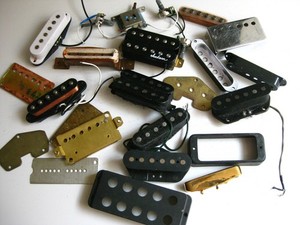 Lot of Vintage Misc Junk Guitar Pickup Parts for Project