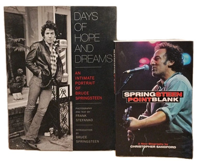 BRUCE SPRINTSTEEN - Days of Hope and Dreams & Point Blank - 2 Paperbacks