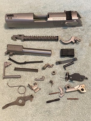 Ruger P95DC 9mm  Parts Lot  P 95 DC- Upper Slide W Parts rebuild/repair PD42022