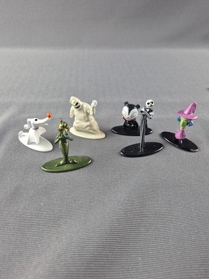Disney The Nightmare Before Christmas Nano Metall Figuren Konvolut X6 #2