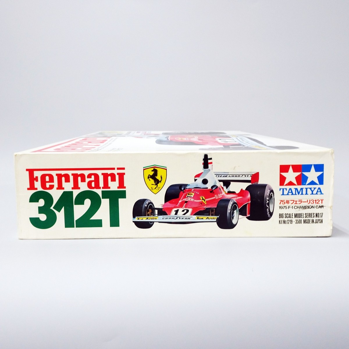 Tamiya 1/12 Ferrari 312T Big Scale Series F1 Vintage Plastic model