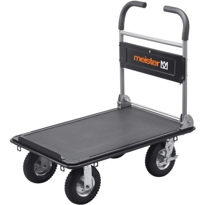 Chariot plateforme MEISTER Cross-Over 300 kg pour jardinage et déménagement