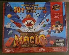 Learn Climb Magic kit Set for Kids - 50 Magic Tricks NEW SEALED