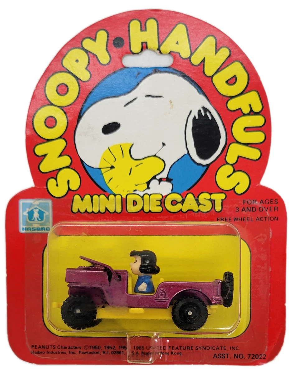 Snoopy Handfuls Mini Hasbro in Vintage , Die | - eBay Peanuts Red