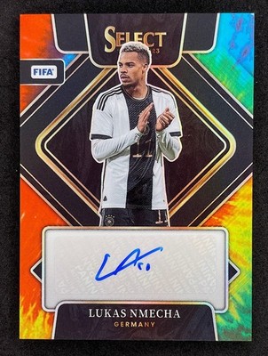 Panini 2022-23 Select Lukas Nmecha Auto /25 Germany