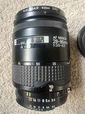 Vintage Nikon Nikkor AF 28-85mm f3.5-4.5 Camera Lens