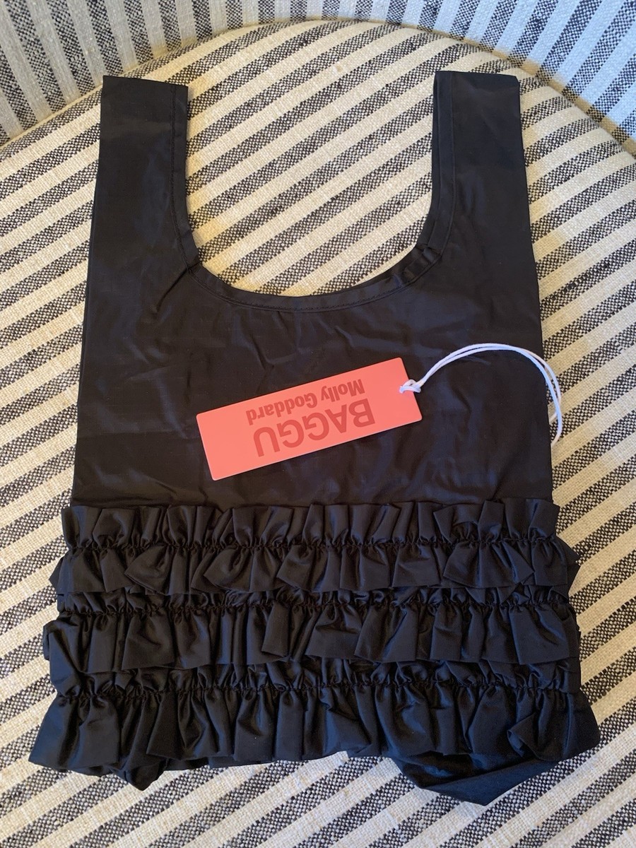 BAGGU Molly Goddard エコバッグ NWT Authentic BAGGU X Molly Goddard Baby Ruffle Tote Black SOLD