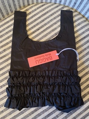 NWT Authentic BAGGU X Molly Goddard Baby Ruffle Tote Black SOLD