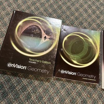 envision geometry Teachers books 4 In All 2018 Common Core