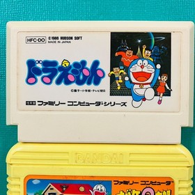 [2-piece cassette set] Famicom Doraemon Obake no Q-Taro Wan Wan Panic Fujiko