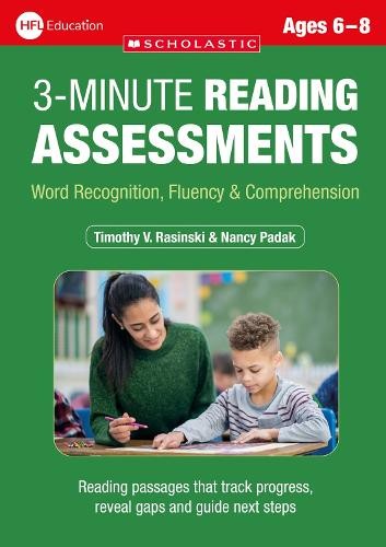 3 Minute Reading Assessments Ages 6-8 by Timothy V. Rasinski,... -