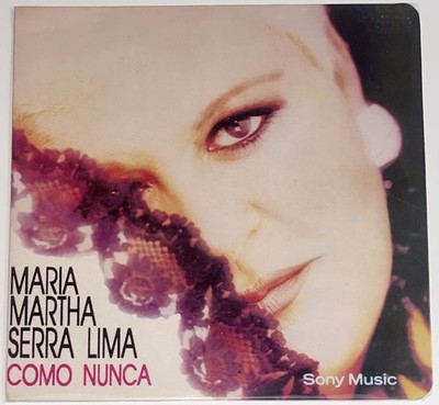 María Martha Serra Lima    Como Nunca - Vinyl Promo Columbia 1993 With Insert NM