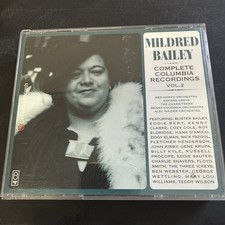 MILDRED BAILEY Complete Columbia Recordings Vol. 2 CD Lot Vocal Jazz Blues