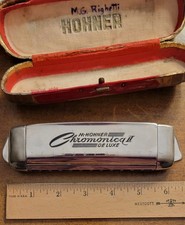 65 yr old Hohner Harmonica. Great Tone. C