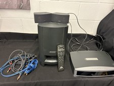 FOR CHARITY: BOSE 3-2-1 GS Series II DVD/CD/RADIO HOME AUDIO-VIDEO SYSTEM