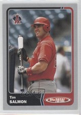 2003 Topps Total Silver Tim Salmon #110 0b8