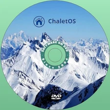 Latest New Release Chalet OS Linux Operating System for PC on DVD