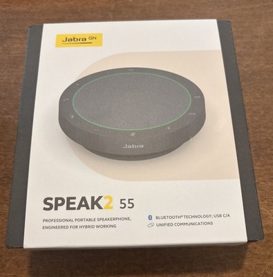 Jabra Speak2 55 Wireless Bluetooth Speakerphone Microsoft Teams PHS080W