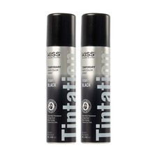 Kiss Gray Hair Concealer - Temporary Tintation Color Spray for Root Touch Up ...