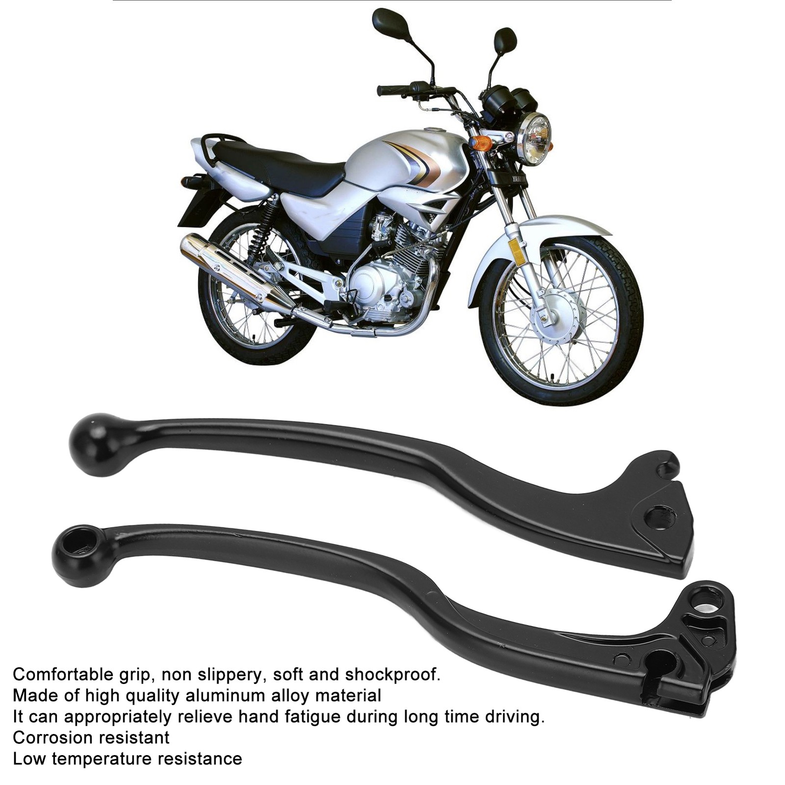 Motorcycle Brake Clutch Handle Lever Brake Clutch Handle 2PCS Replacement For DT